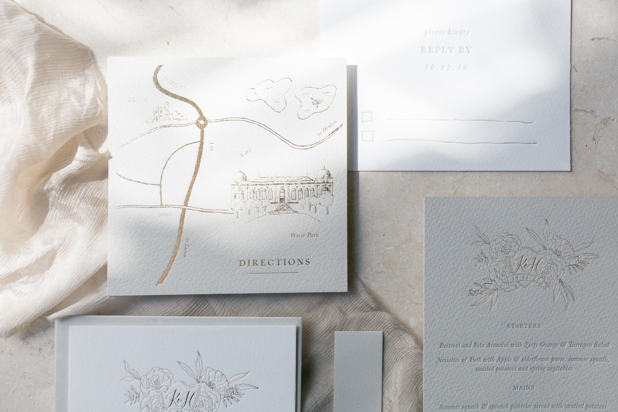 Letterpress Wedding Invites